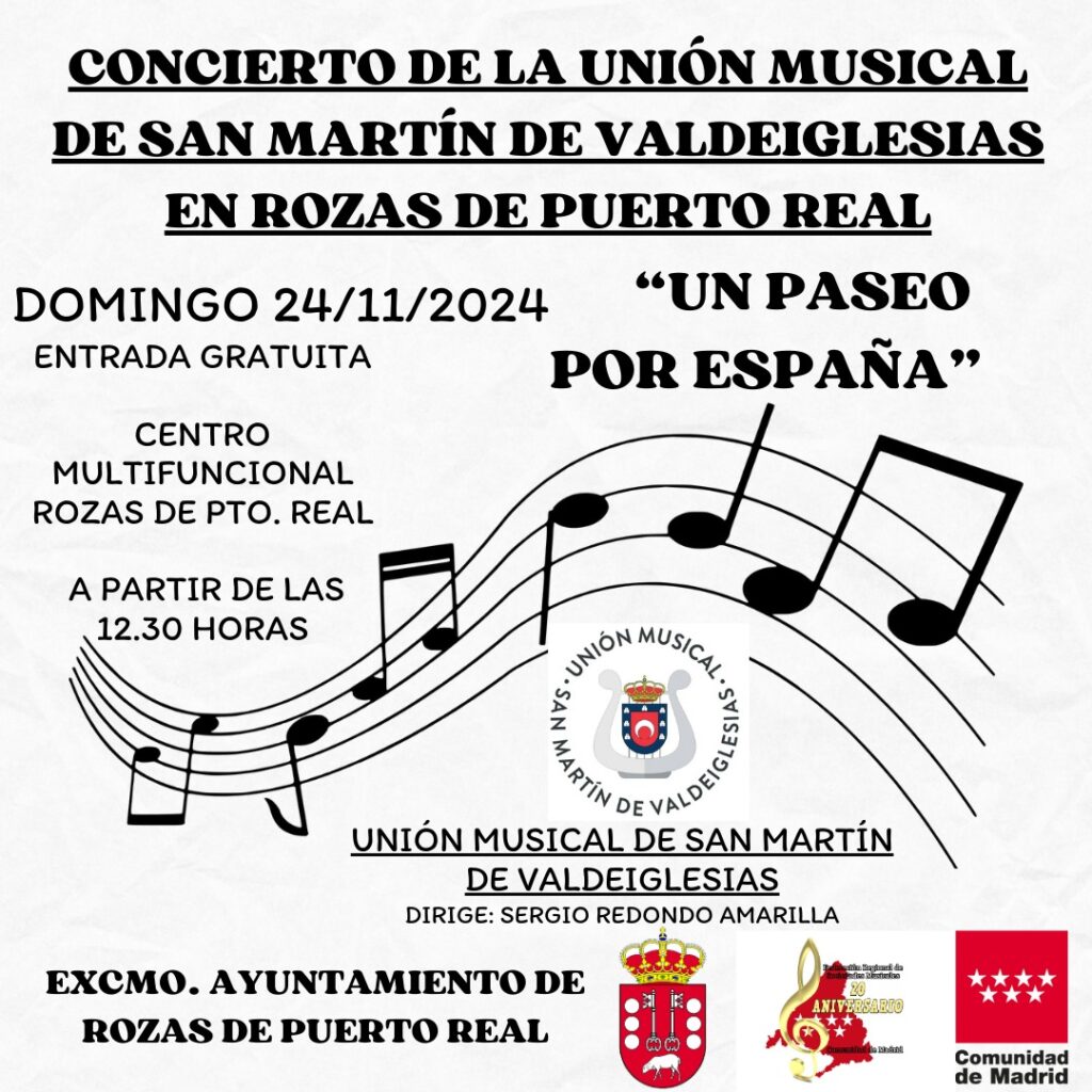 Sonidos con Alma: música en los pueblos de Madrid arranca en Rozas de Puerto Real